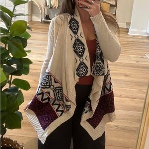 Pink rose oversized cardigan size XS